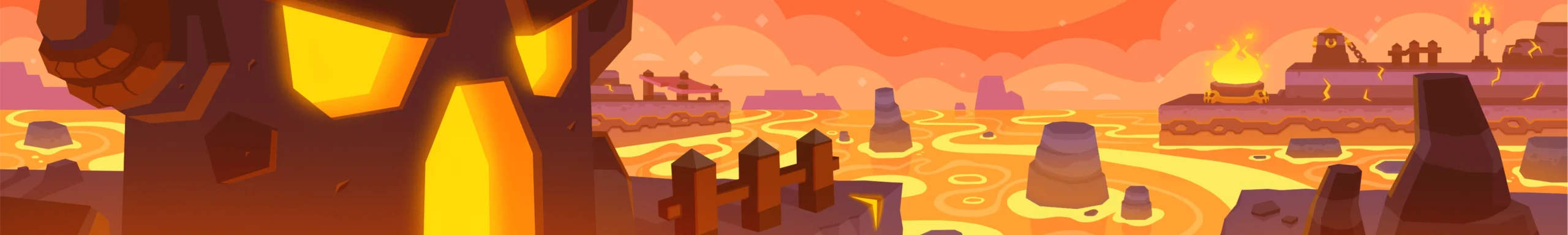 Lava World Banner